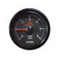 RELOJ TACOMETRO 6000RPM DIESEL BTR 52mm NEGRO