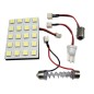 PLACA 20 HP LEDS BLANCOS 38x30mm C/ADAPT.