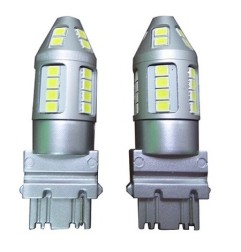 BOMBILLAS BASE 3156 SUPER LED BLANCO 12W CANBUS