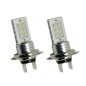 BOMBILLAS H7 SUPER LED BLANCO 12W