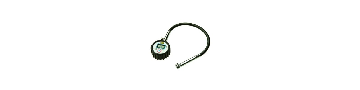 Tire pressure gauges.