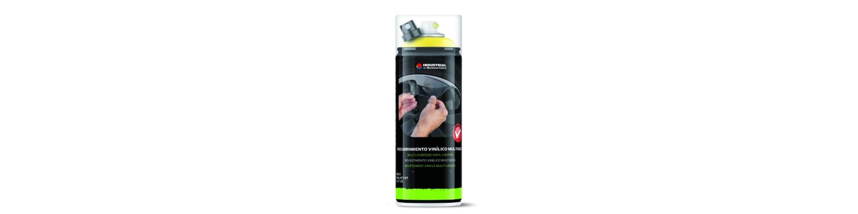 Liquid vinyl spray.