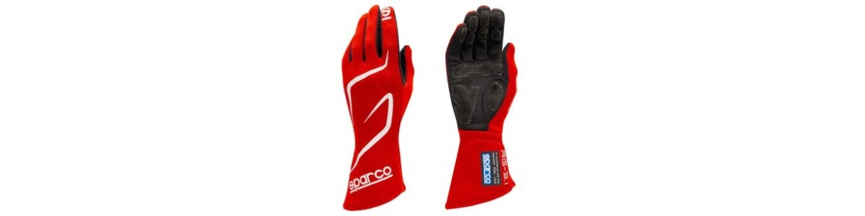 Rally driver gloves